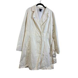 The limited coat large comes with belt off white